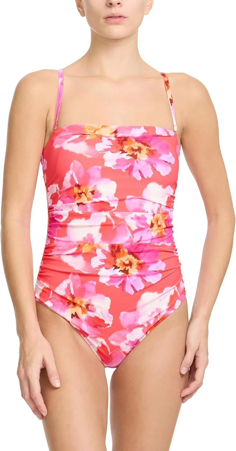 hanky panky - Bandeau One Piece Swimsuit | One Piece Swim Suit for Women, Bathing Suit, Water Resistant Swimwear | Sizes S-XL
