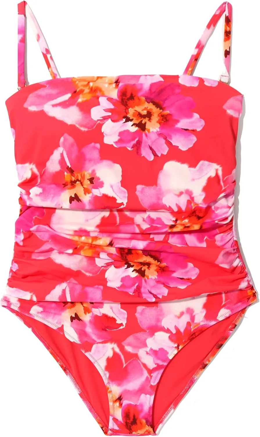 hanky panky - Bandeau One Piece Swimsuit | One Piece Swim Suit for Women, Bathing Suit, Water Resistant Swimwear | Sizes S-XL