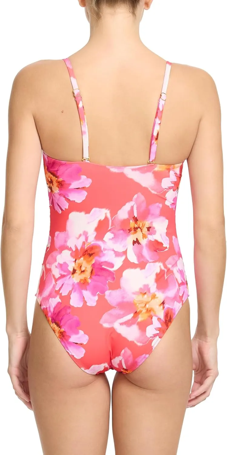 hanky panky - Bandeau One Piece Swimsuit | One Piece Swim Suit for Women, Bathing Suit, Water Resistant Swimwear | Sizes S-XL