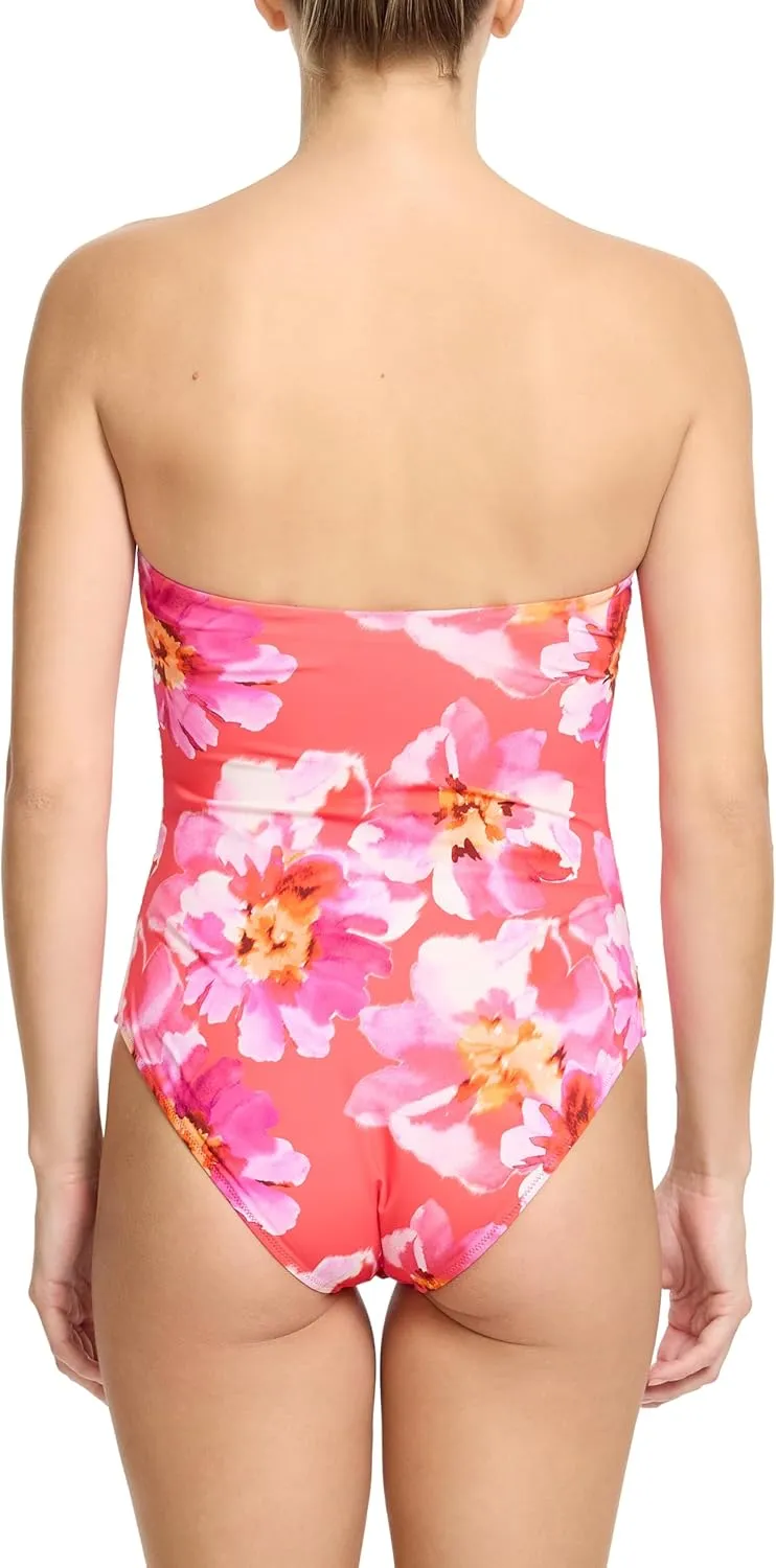 hanky panky - Bandeau One Piece Swimsuit | One Piece Swim Suit for Women, Bathing Suit, Water Resistant Swimwear | Sizes S-XL
