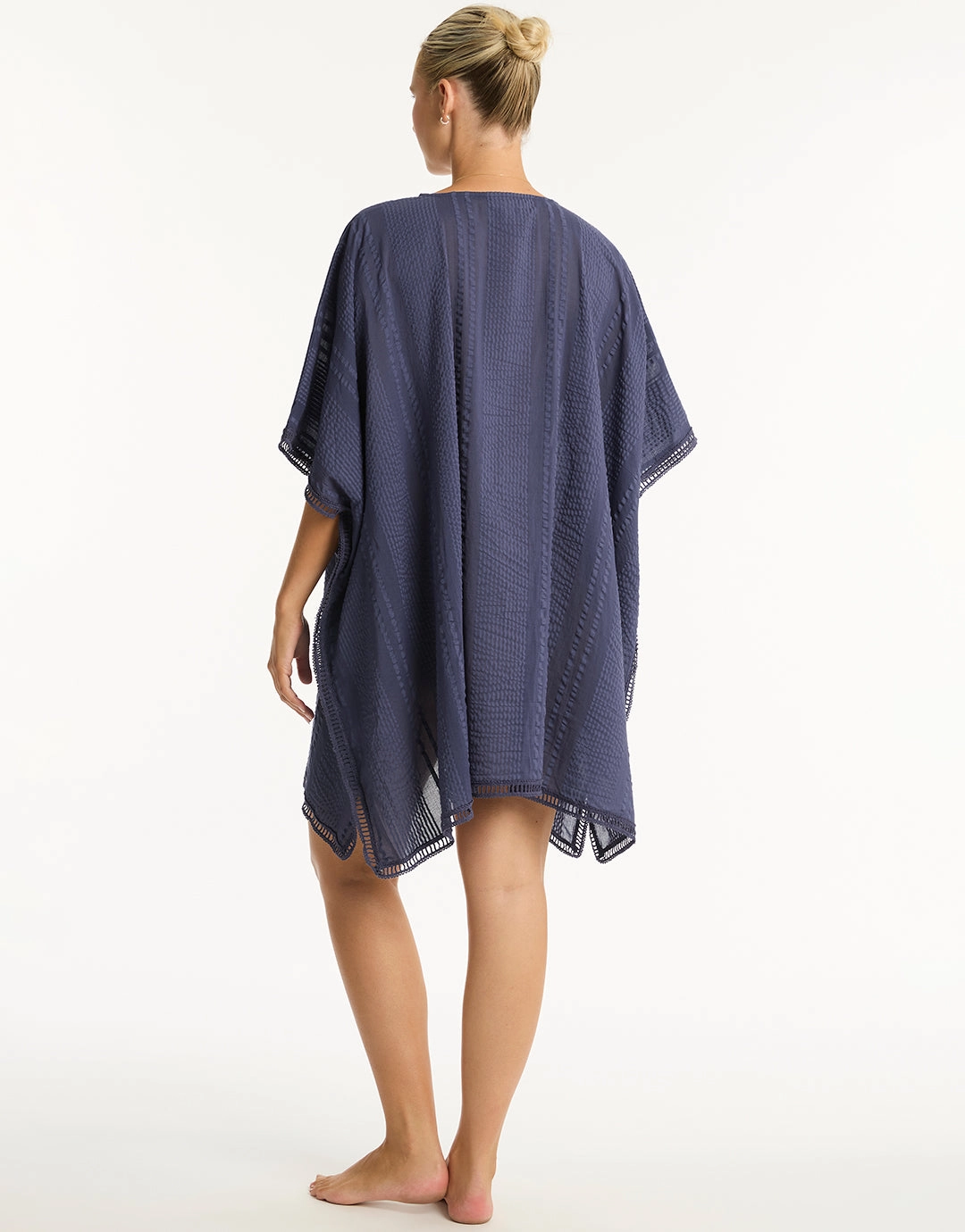 Heatwave Kaftan - Indigo