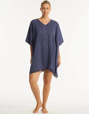 Heatwave Kaftan - Indigo
