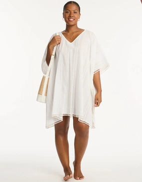 Heatwave Kaftan - White