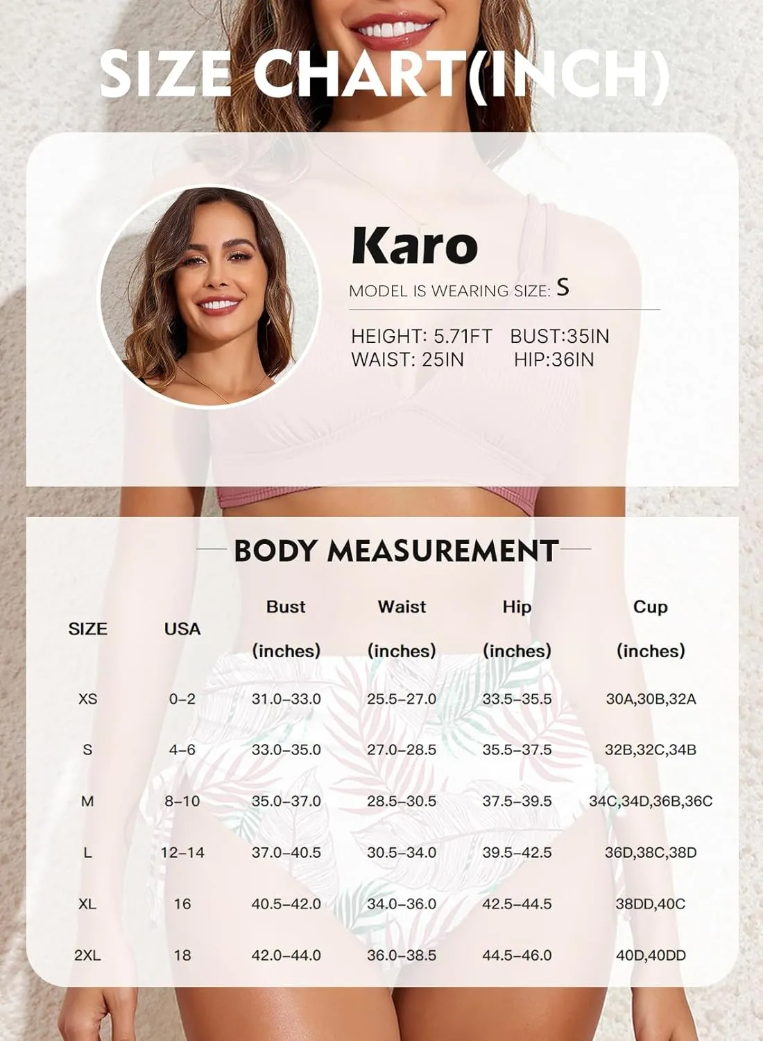 Herseas Women's Bikini Sets Two Piece Swimsuit V Neck High Waisted Ruched Tummy Control 2025 Summer Bathing Suit
