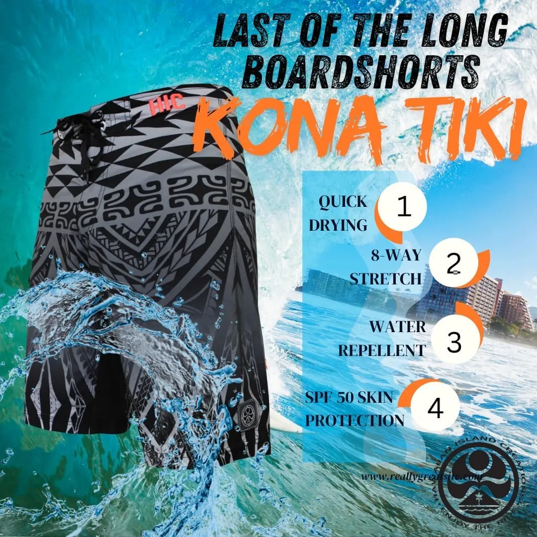HIC 21" Kona Tiki 8 Way Octo Super Stretch Boardshorts