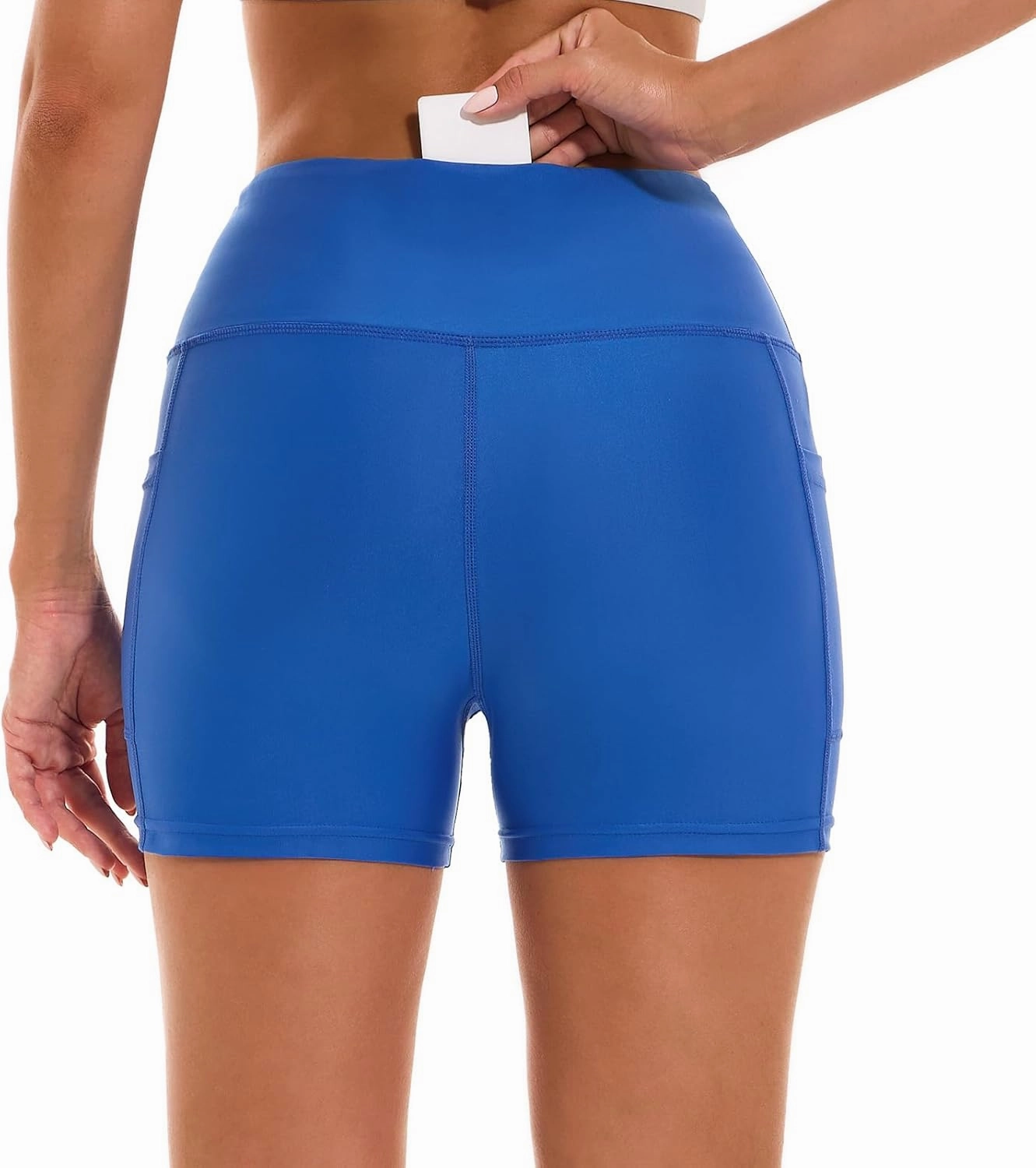 HODOSPORTS Women's 3''/5''/7''/9'' Swim Shorts UPF 50  High Waisted Board Shorts with Pockets Liner Quick Dry Swimsuit Bottom