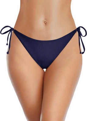 Holipick Bikini Bottoms for Women String Bathing Suit Bottom with Moderate Coverage Low Waist Swim Bottom