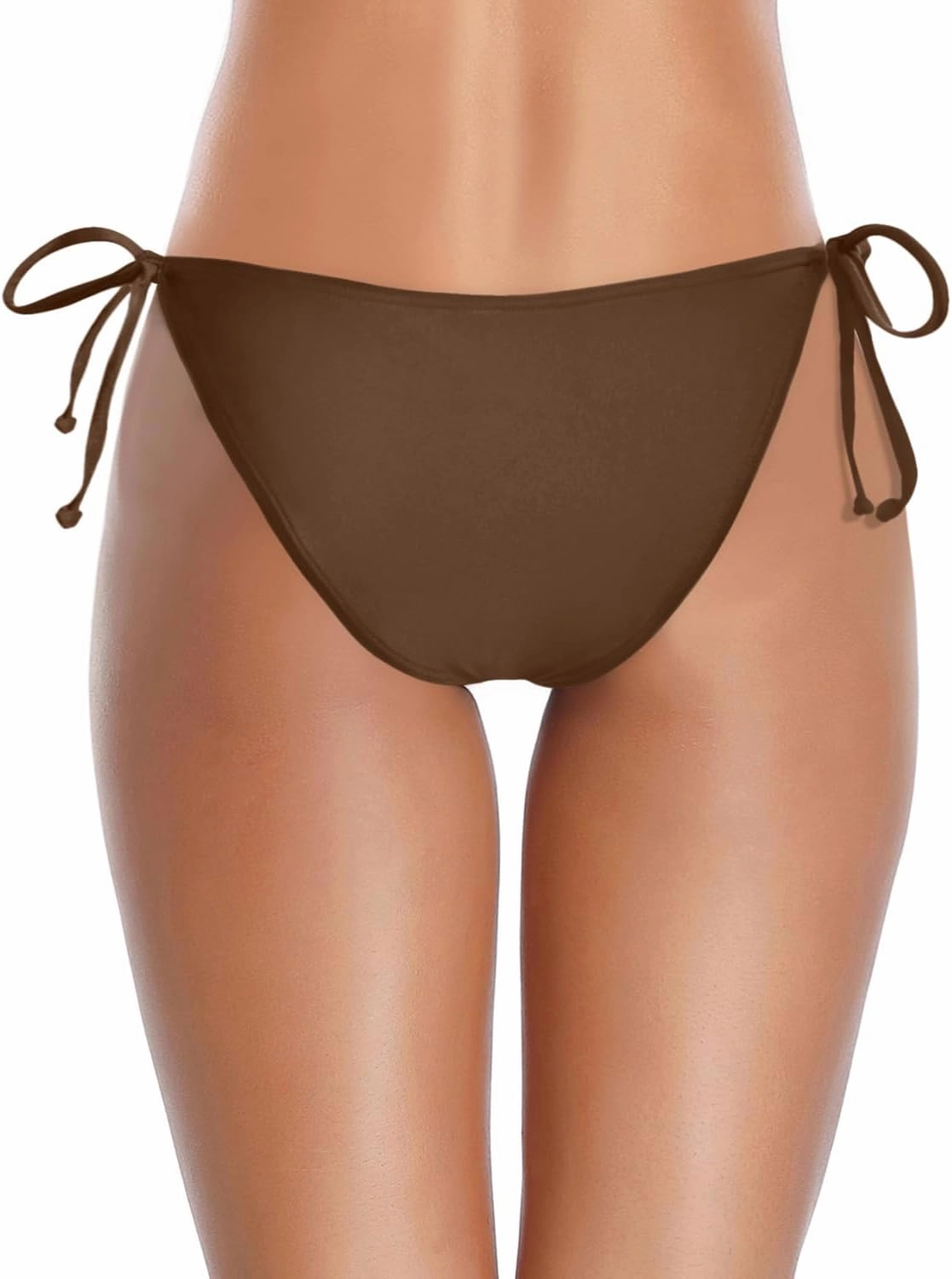 Holipick Bikini Bottoms for Women String Bathing Suit Bottom with Moderate Coverage Low Waist Swim Bottom