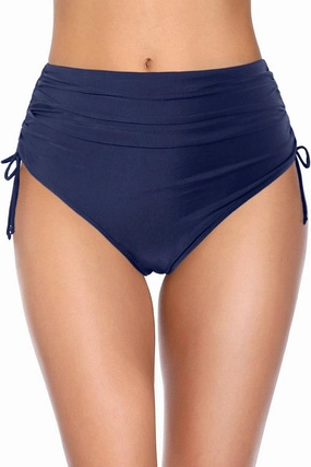 Holipick Swimsuit Bottoms for Women - High Waisted Bikini Bottoms Tie Side Tummy Control Bathing Suit Bottom