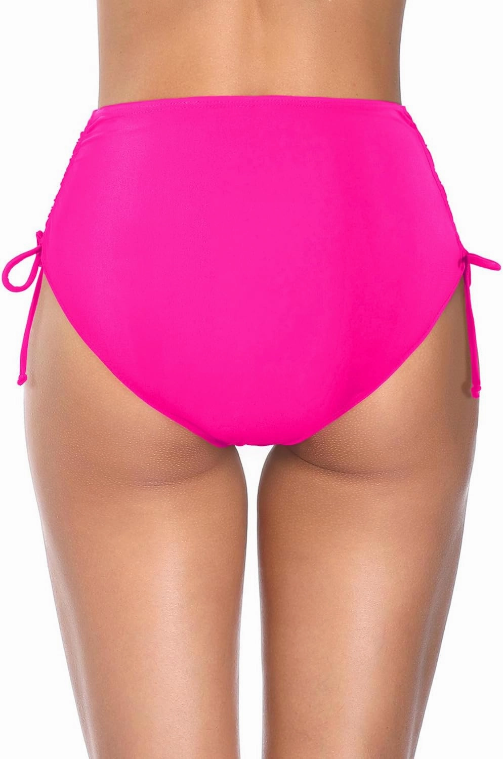 Holipick Swimsuit Bottoms for Women - High Waisted Bikini Bottoms Tie Side Tummy Control Bathing Suit Bottom