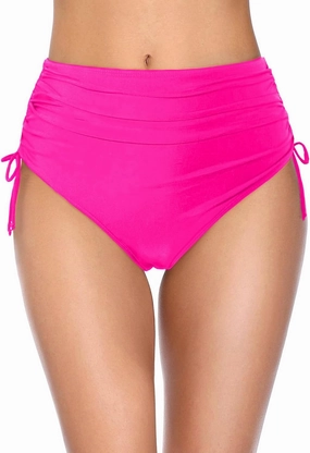Holipick Swimsuit Bottoms for Women - High Waisted Bikini Bottoms Tie Side Tummy Control Bathing Suit Bottom