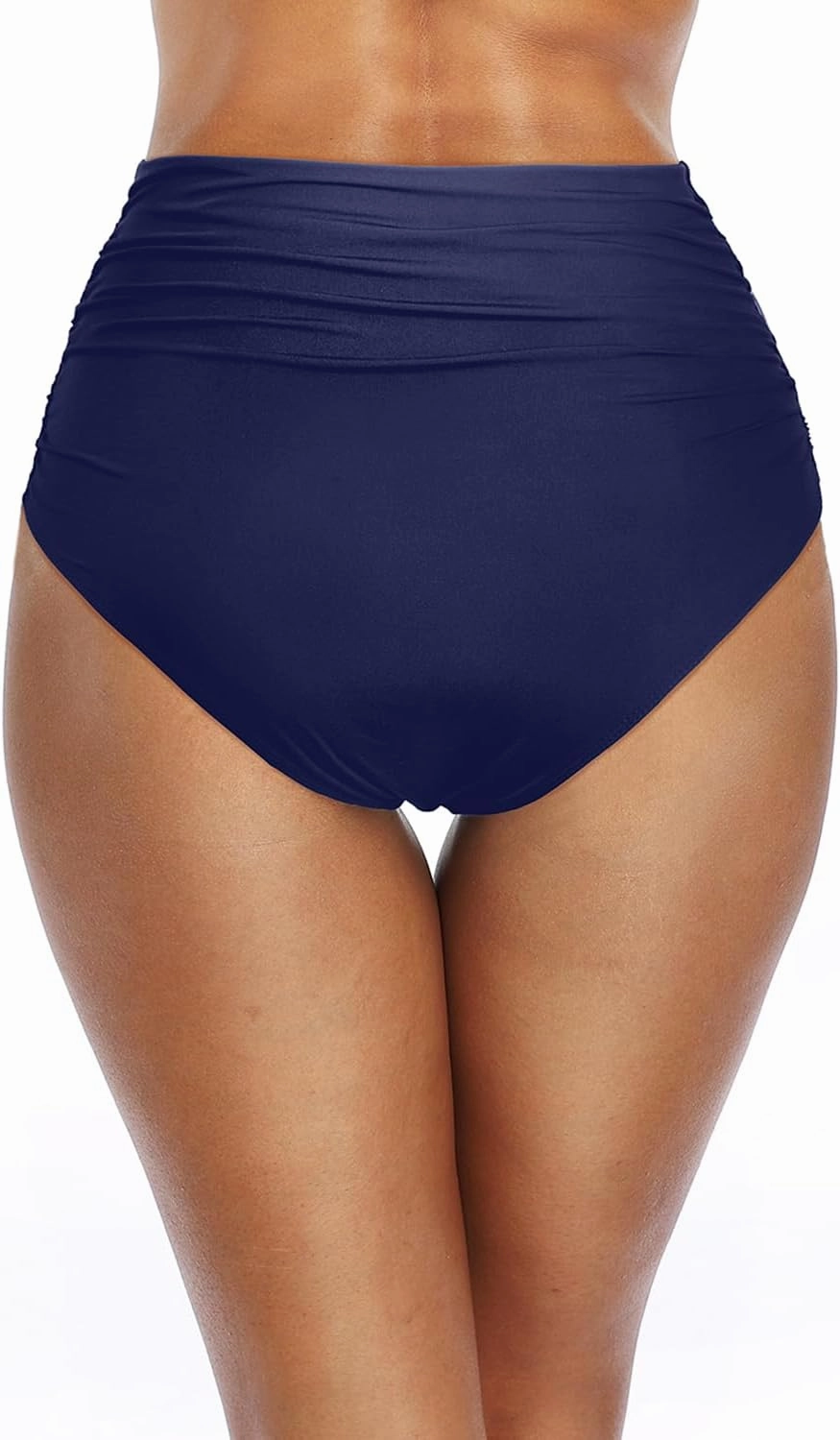 Holipick Women High Waisted Bikini Bottom Full Coverage Bikini Bottom Tummy Control Swim Bottom