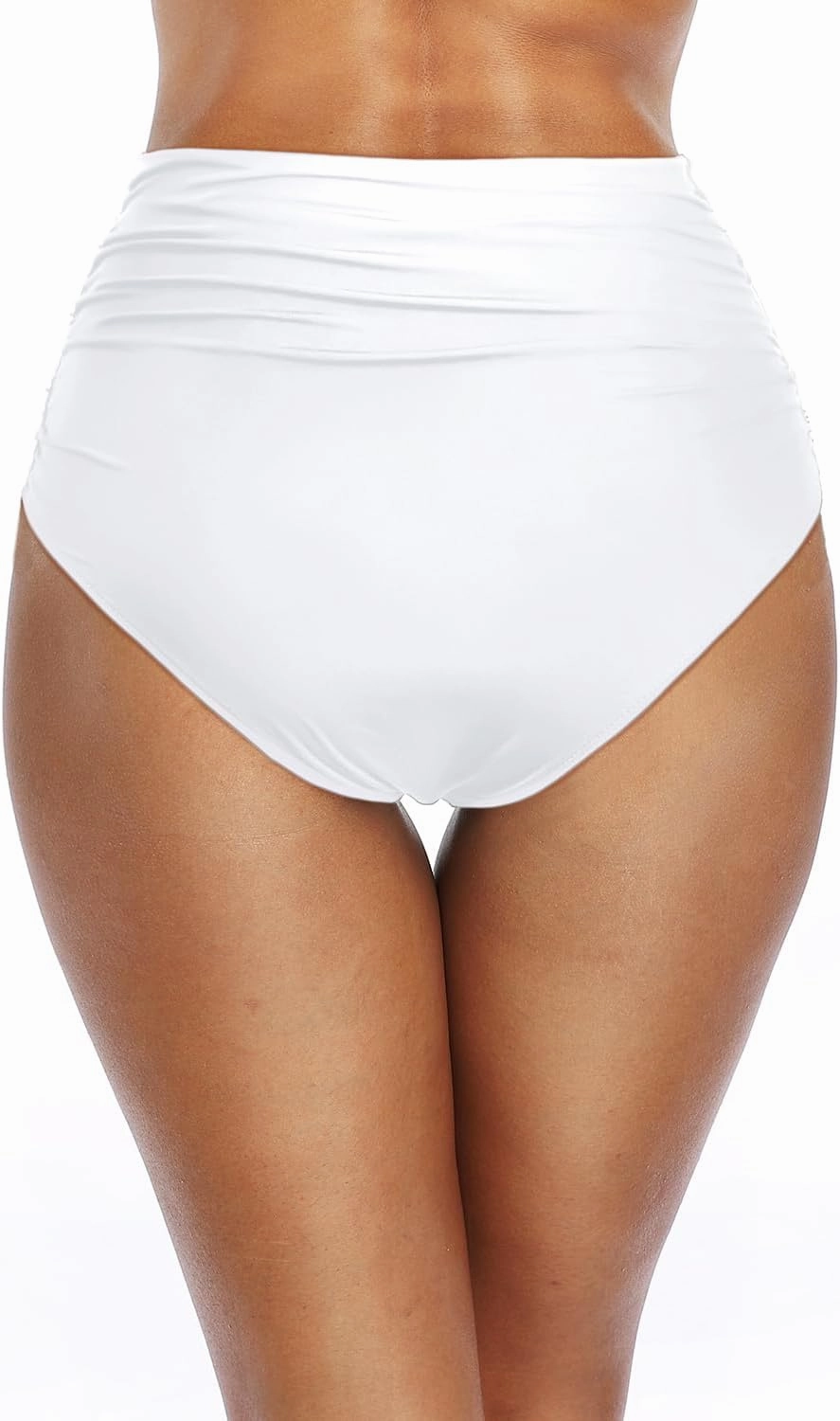 Holipick Women High Waisted Bikini Bottom Full Coverage Bikini Bottom Tummy Control Swim Bottom