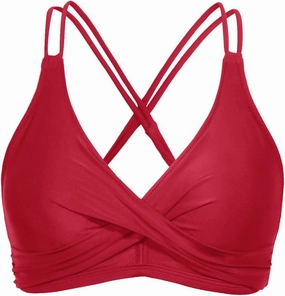 Holipick Women's Twist Front Bikini Tops - Push Up Bathing Suit Top Padded Swimsuit Top