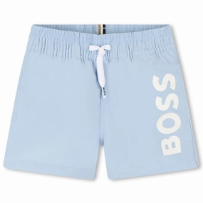 Hugo Boss Pale Blue Swim Shorts