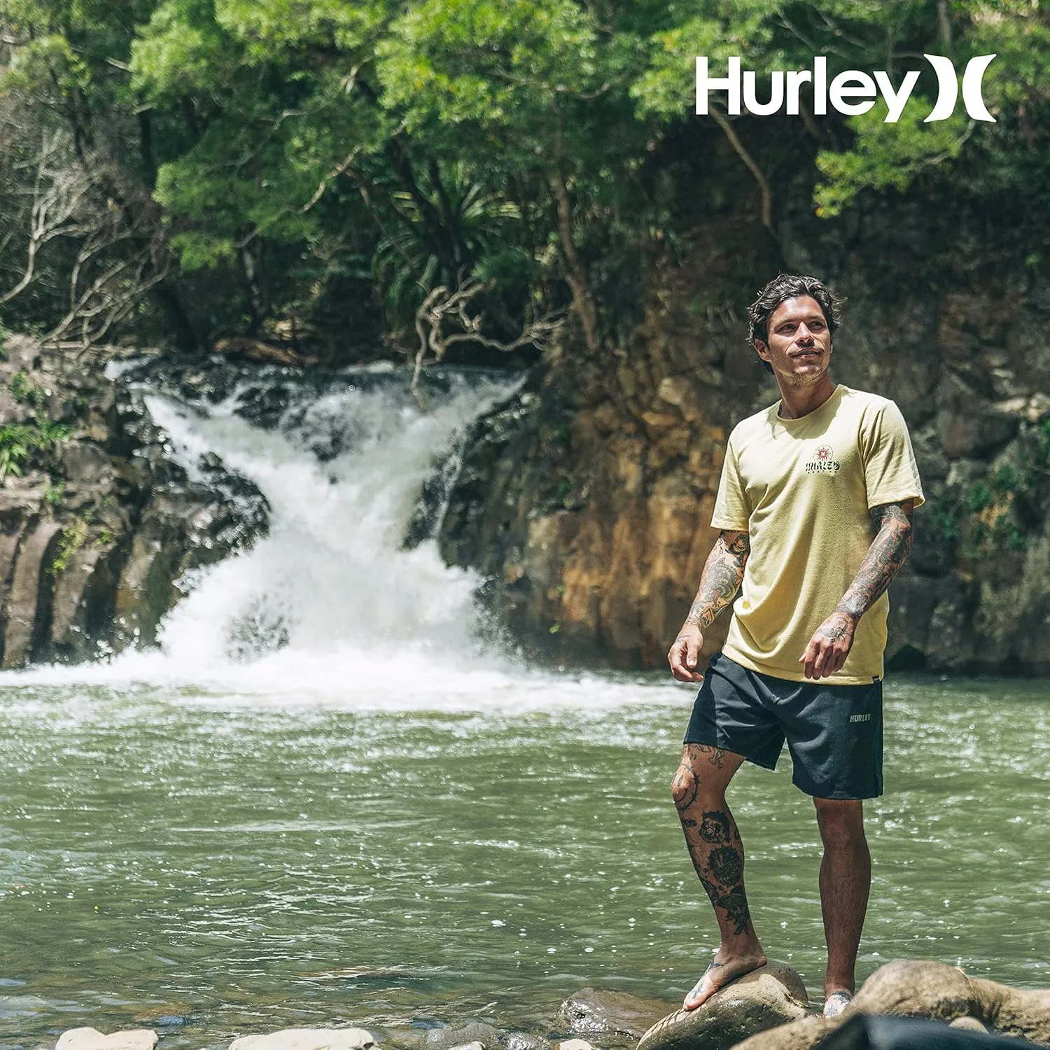 Hurley Men's H2o-dri Breathe 21" Walkshort
