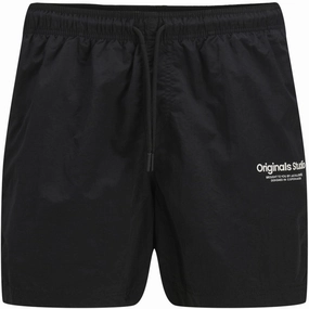 Jack & Jones Junior Black Maui Swim Shorts Vesterbro