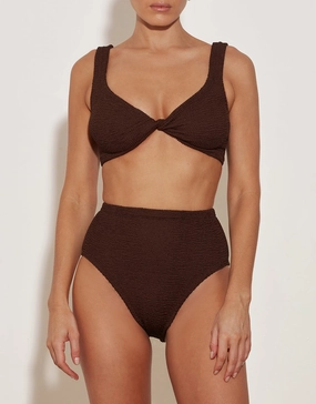 Jamie Bikini Set - Metallic Chocolate