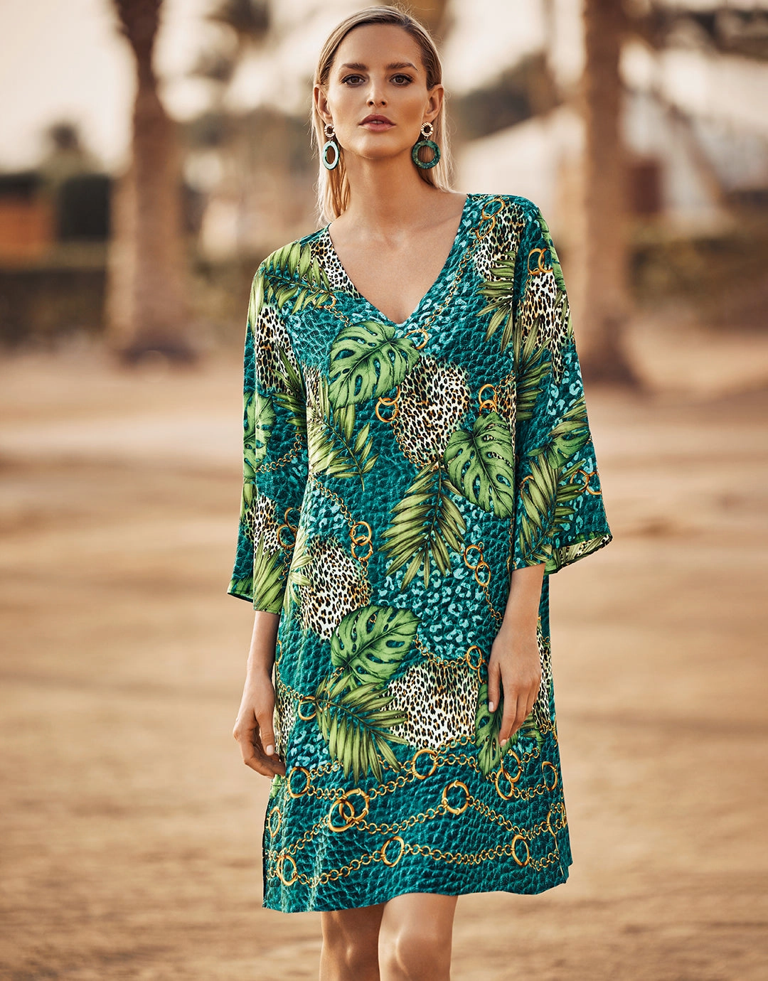 Jungle Jewels Tunic - Mangrove Forest