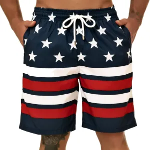 KAILUA SURF Big and Tall Mens Swim Trunks, 9" Mens Designer Bathing Suit Boardshorts
