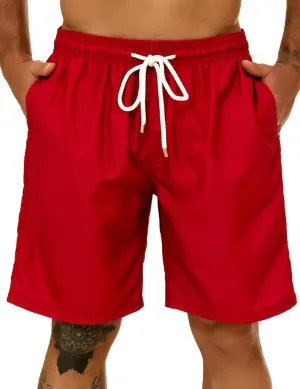 KAILUA SURF Big and Tall Mens Swim Trunks, 9" Mens Designer Bathing Suit Boardshorts