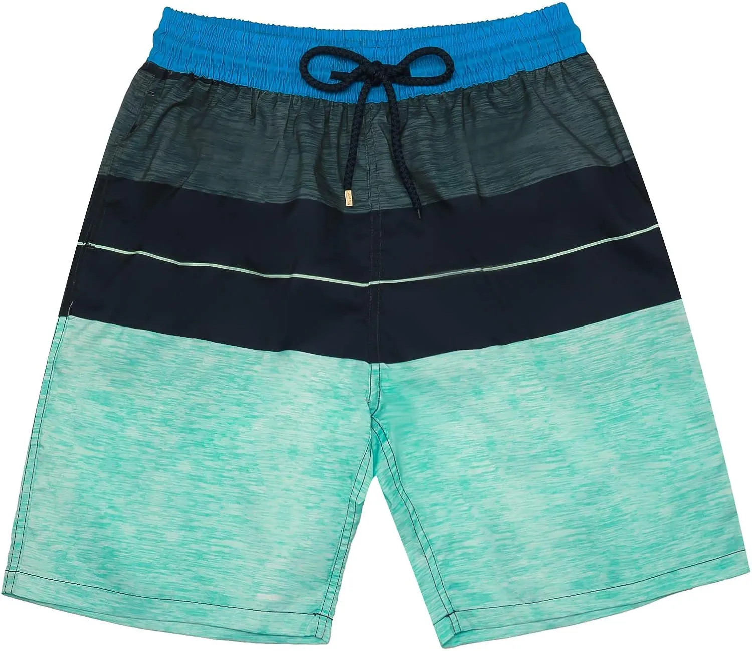 KAILUA SURF Big and Tall Mens Swim Trunks, 9" Mens Designer Bathing Suit Boardshorts