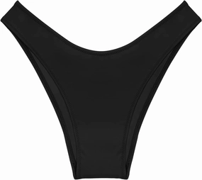 Kepblom Women's Low Rise High Cut Bikini Bottom