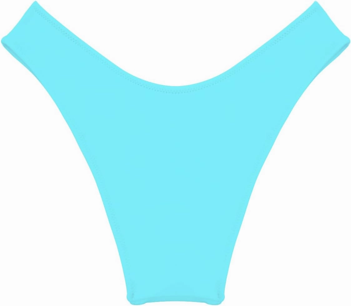 Kepblom Women's Low Rise High Cut Bikini Bottom