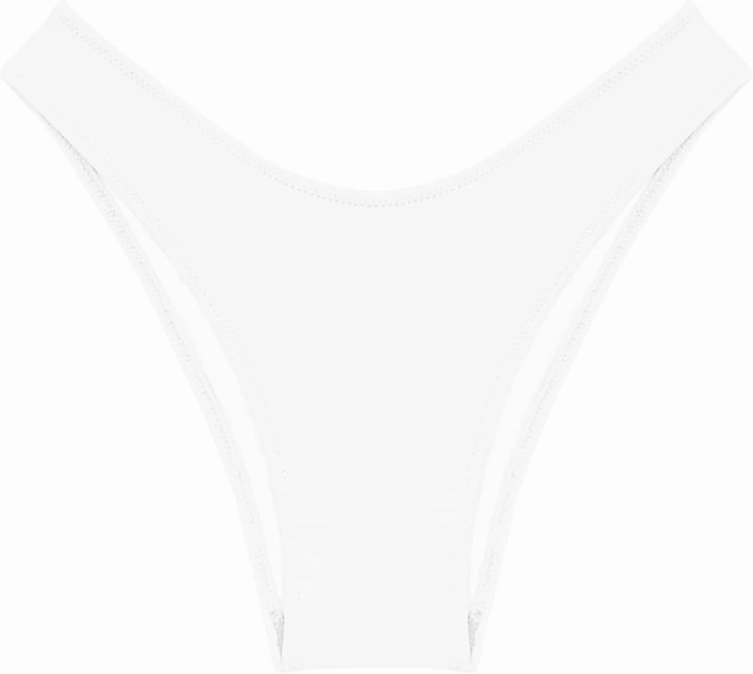 Kepblom Women's Low Rise High Cut Bikini Bottom