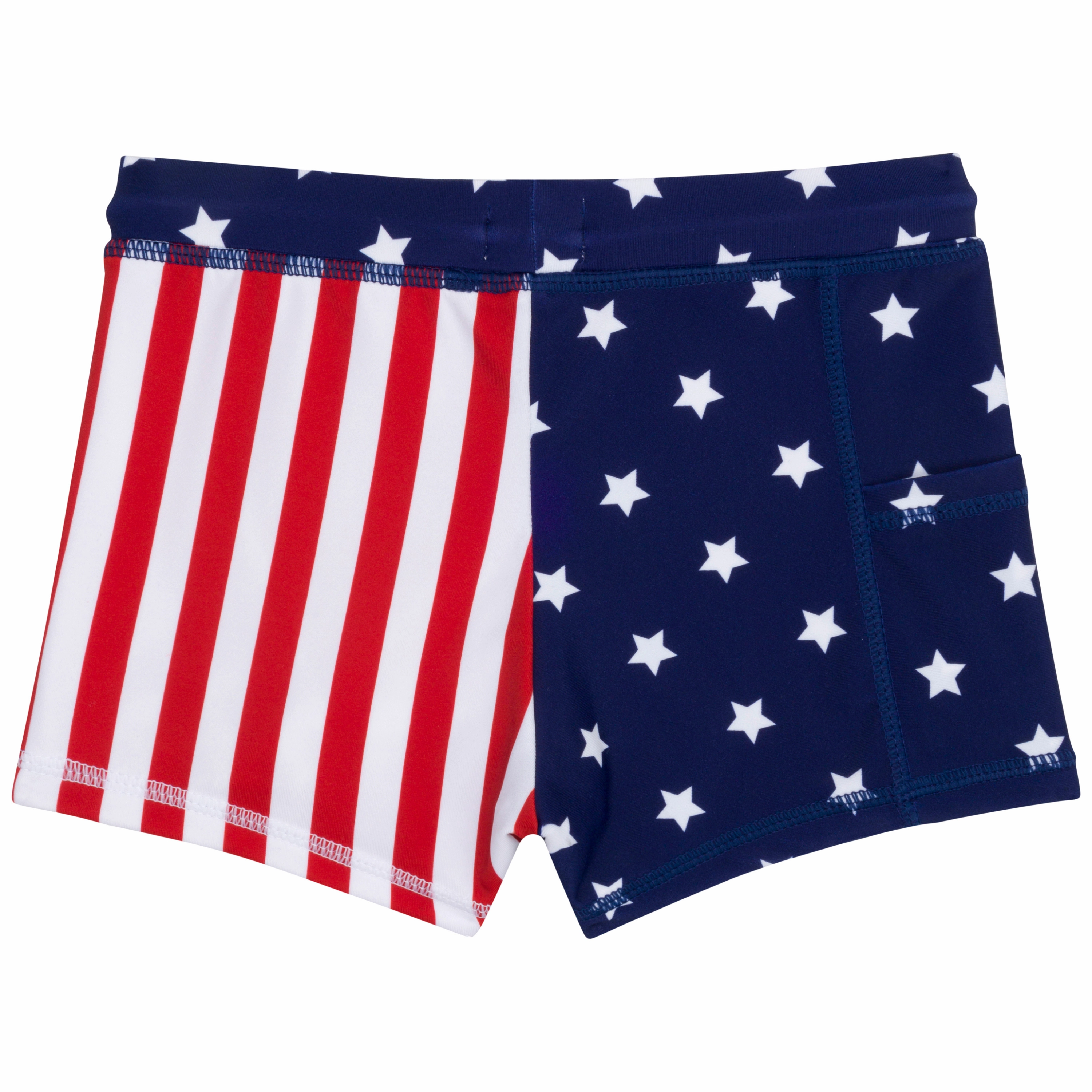 Kids Euro Swim Shorties | "Americana"