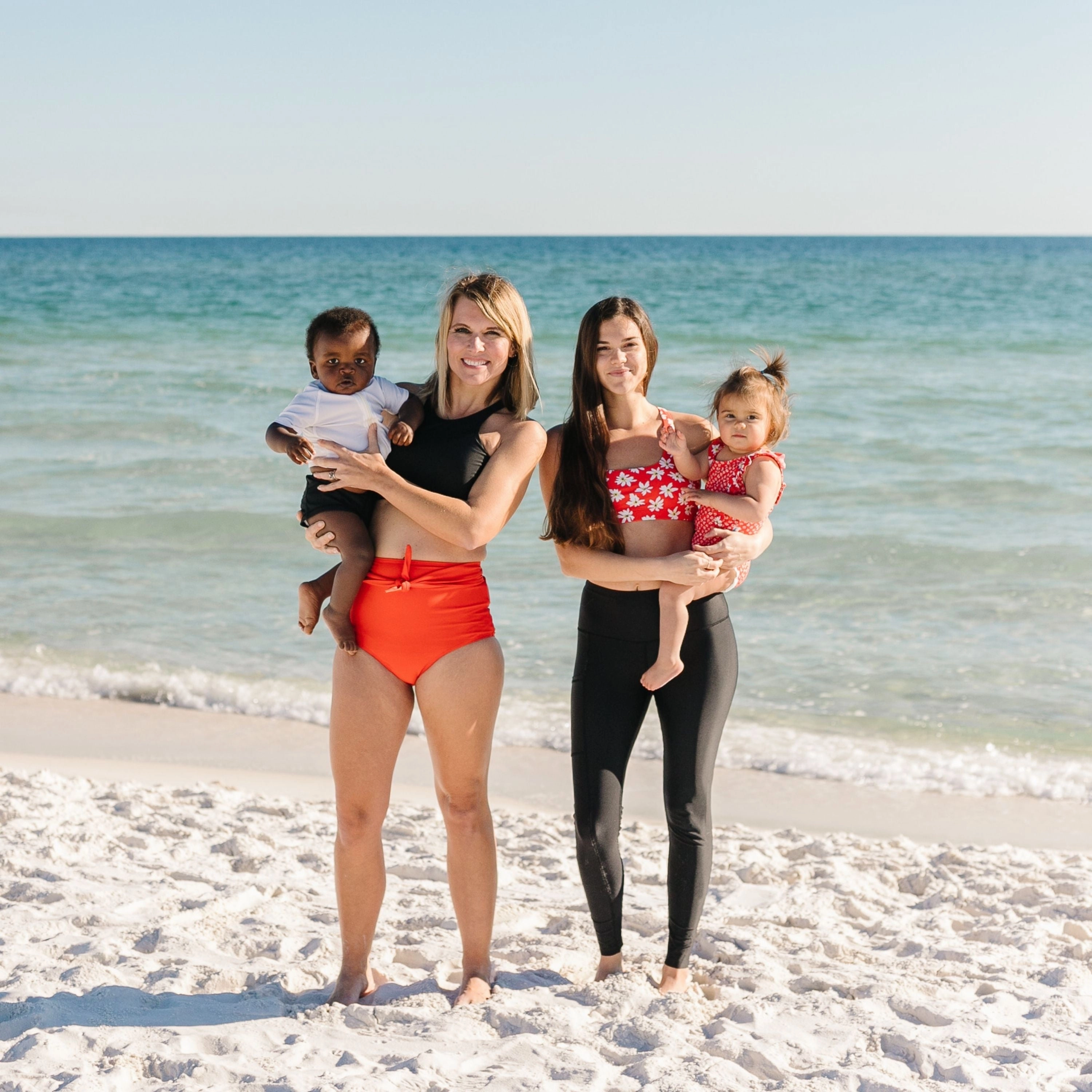 Kids Euro Swim Shorties | "Black"