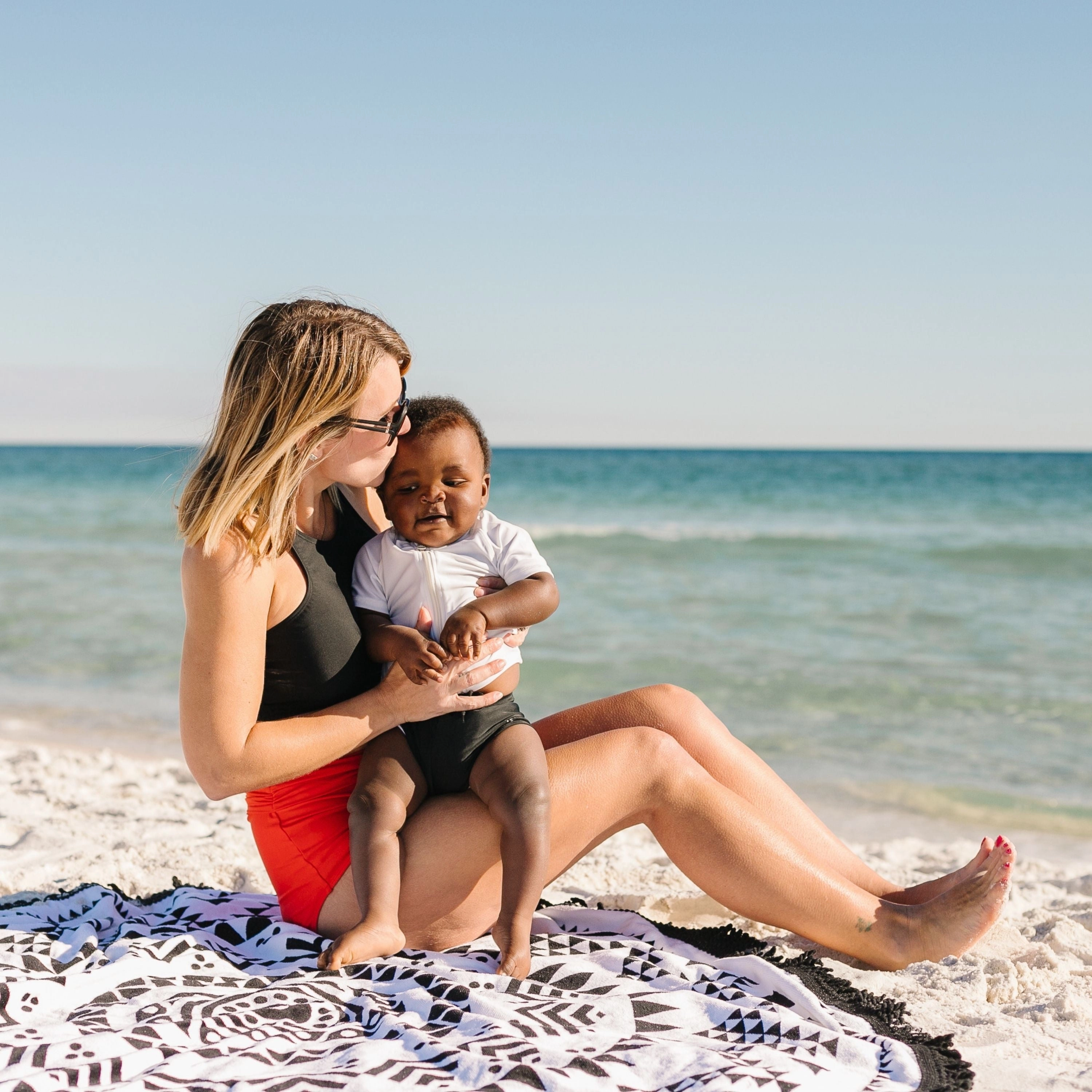 Kids Euro Swim Shorties | "Black"