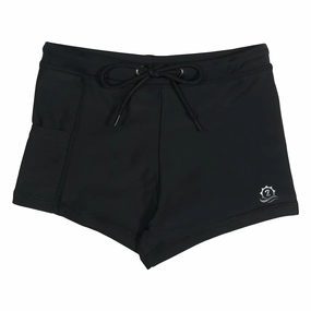 Kids Euro Swim Shorties | "Black"