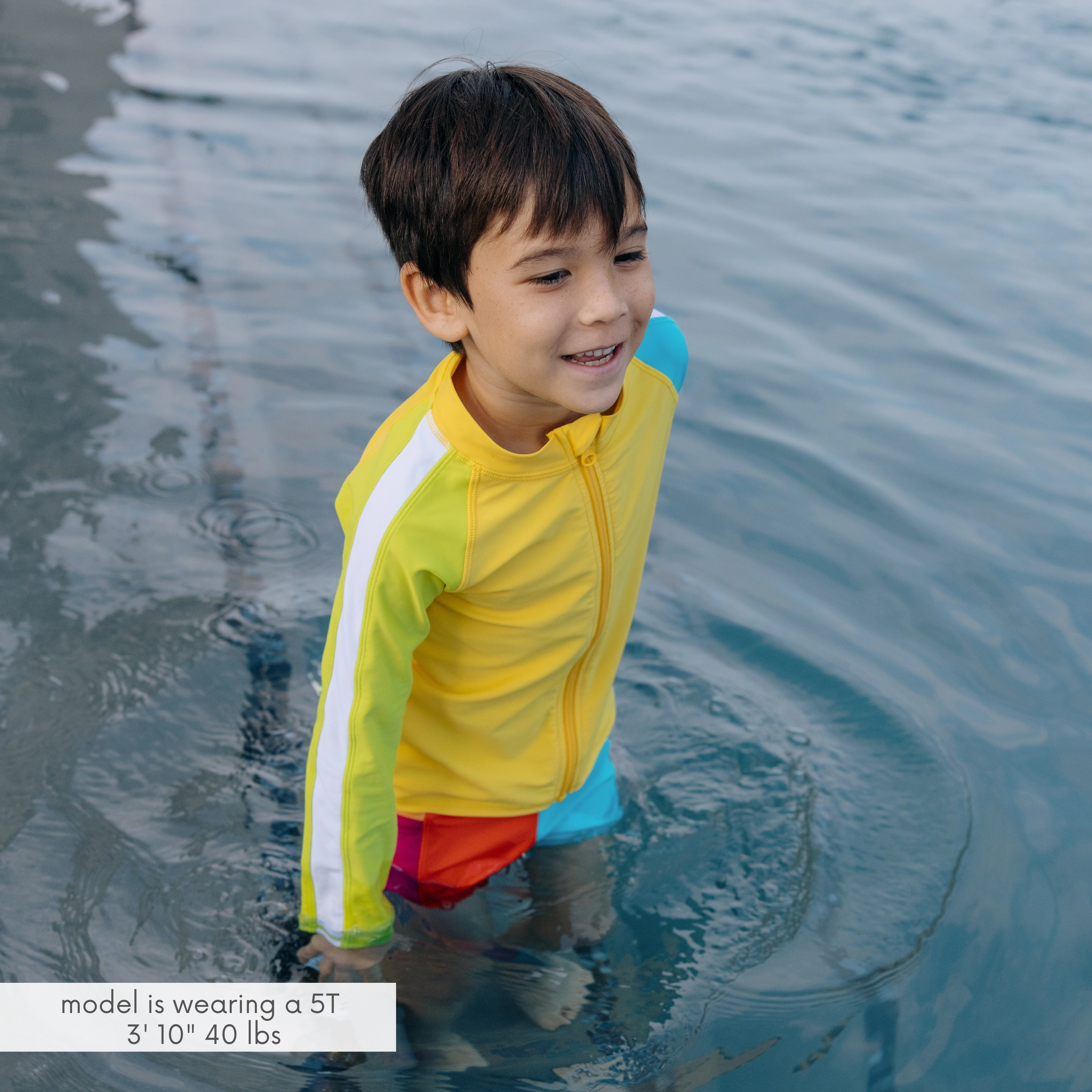 Kids Euro Swim Shorties | "Color Pop"