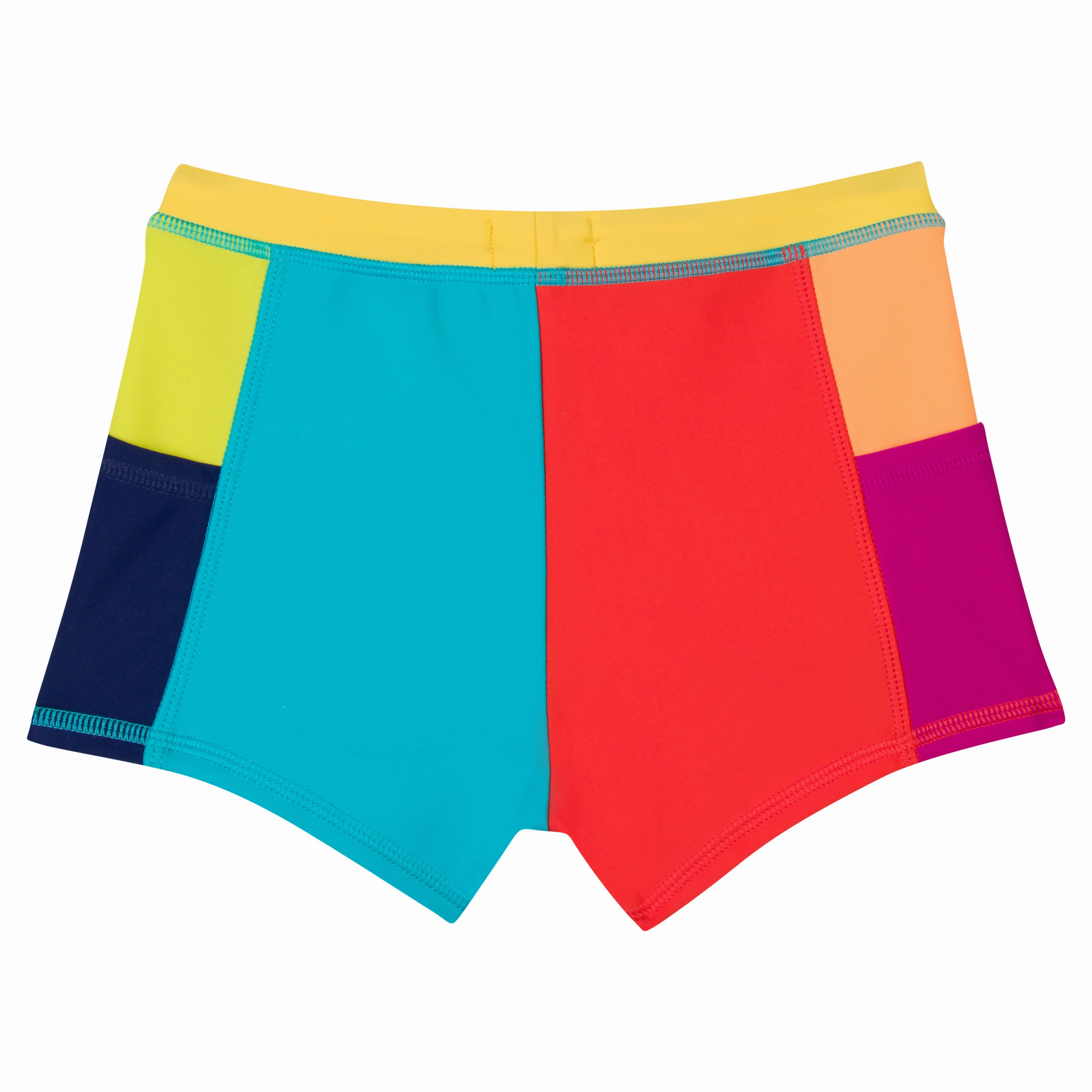 Kids Euro Swim Shorties | "Color Pop"