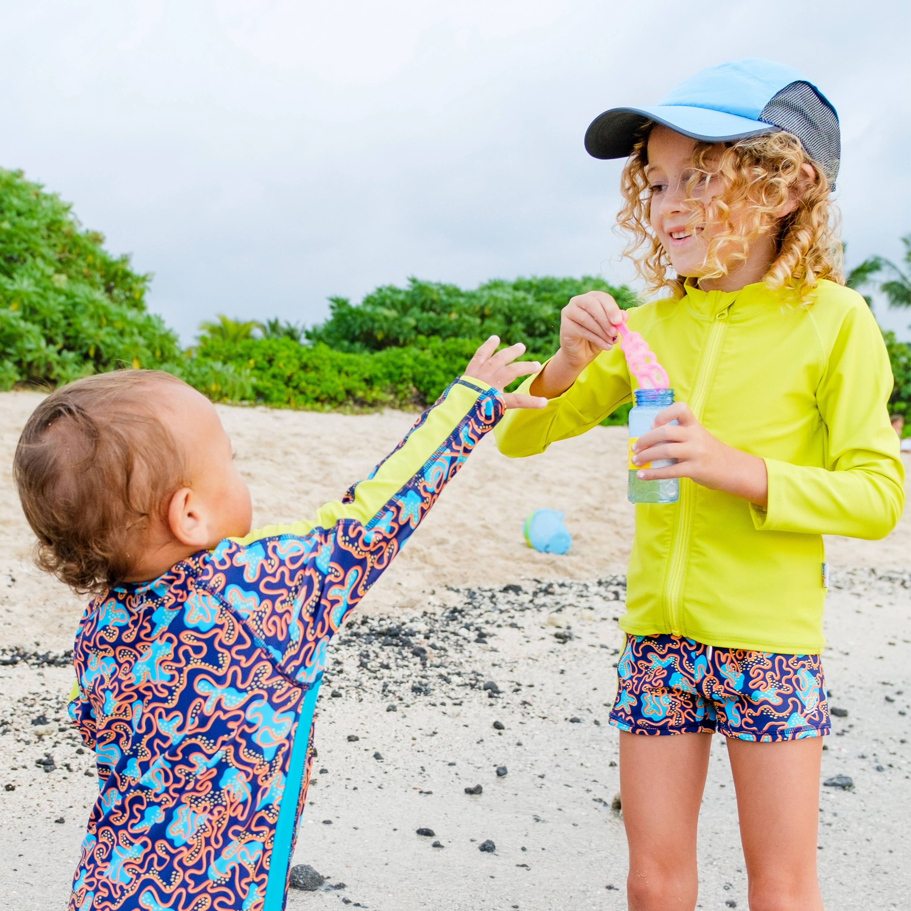 Kids Euro Swim Shorties | "Deep Dive"