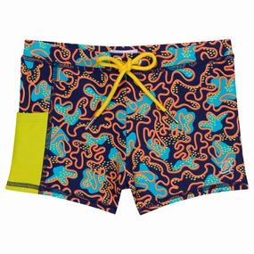 Kids Euro Swim Shorties | "Deep Dive"