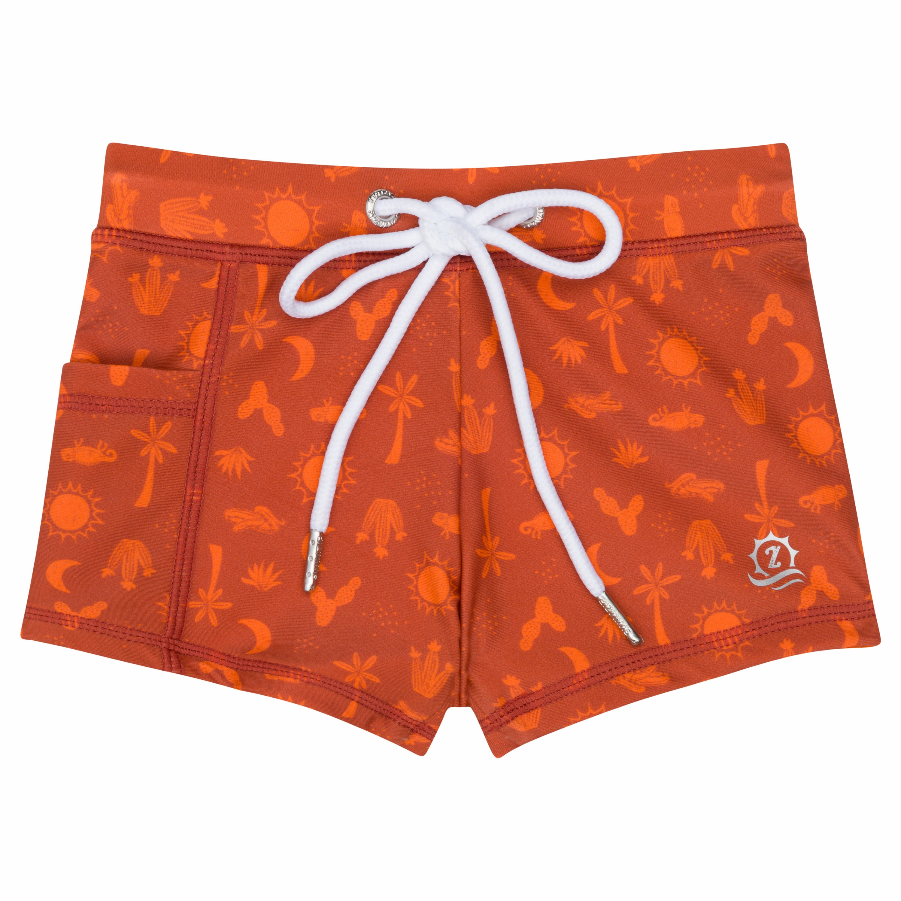 Kids Euro Swim Shorties | "Desert"
