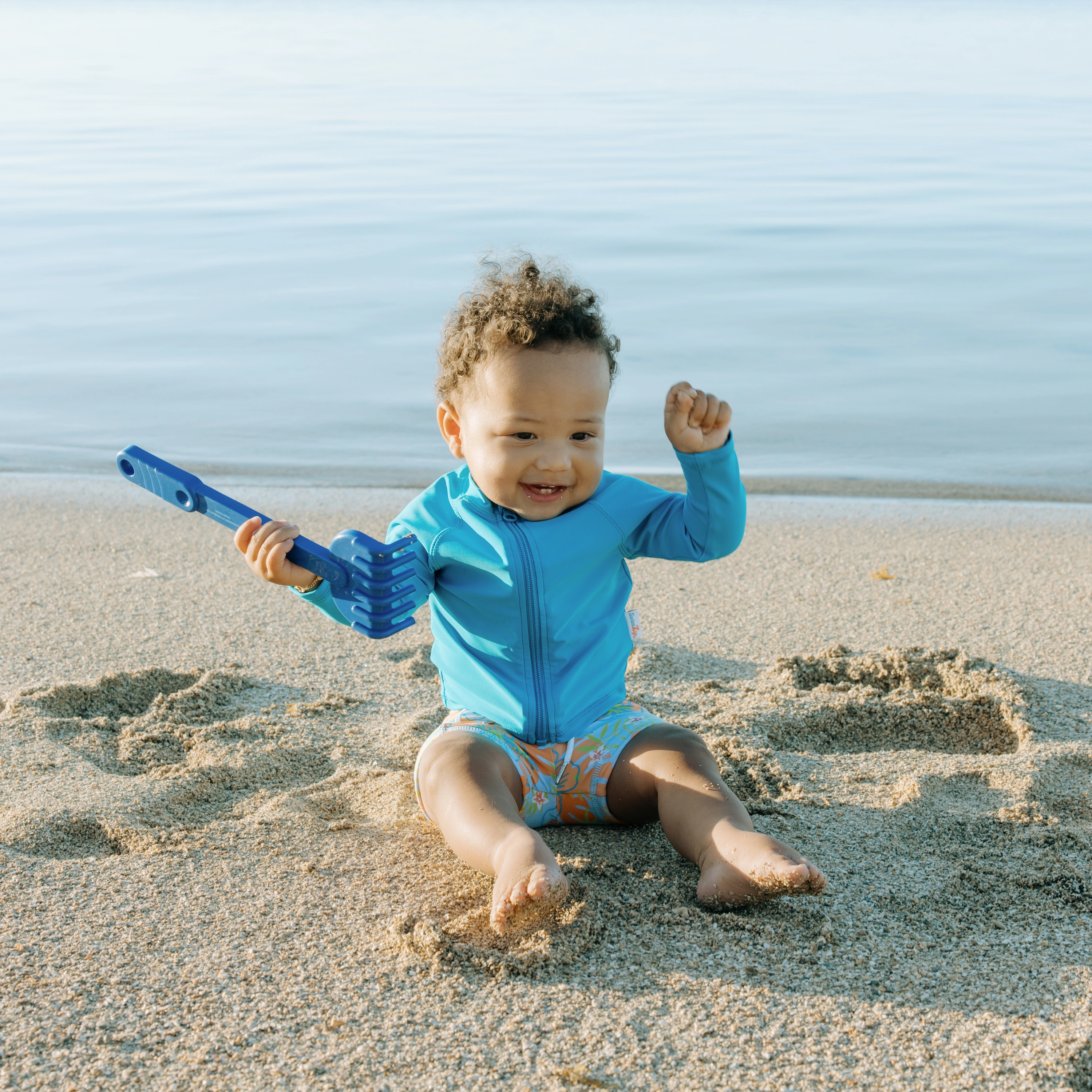 Kids Euro Swim Shorties | "Groovy"