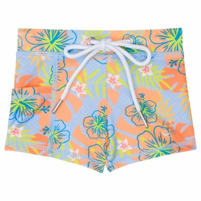 Kids Euro Swim Shorties | "Groovy"