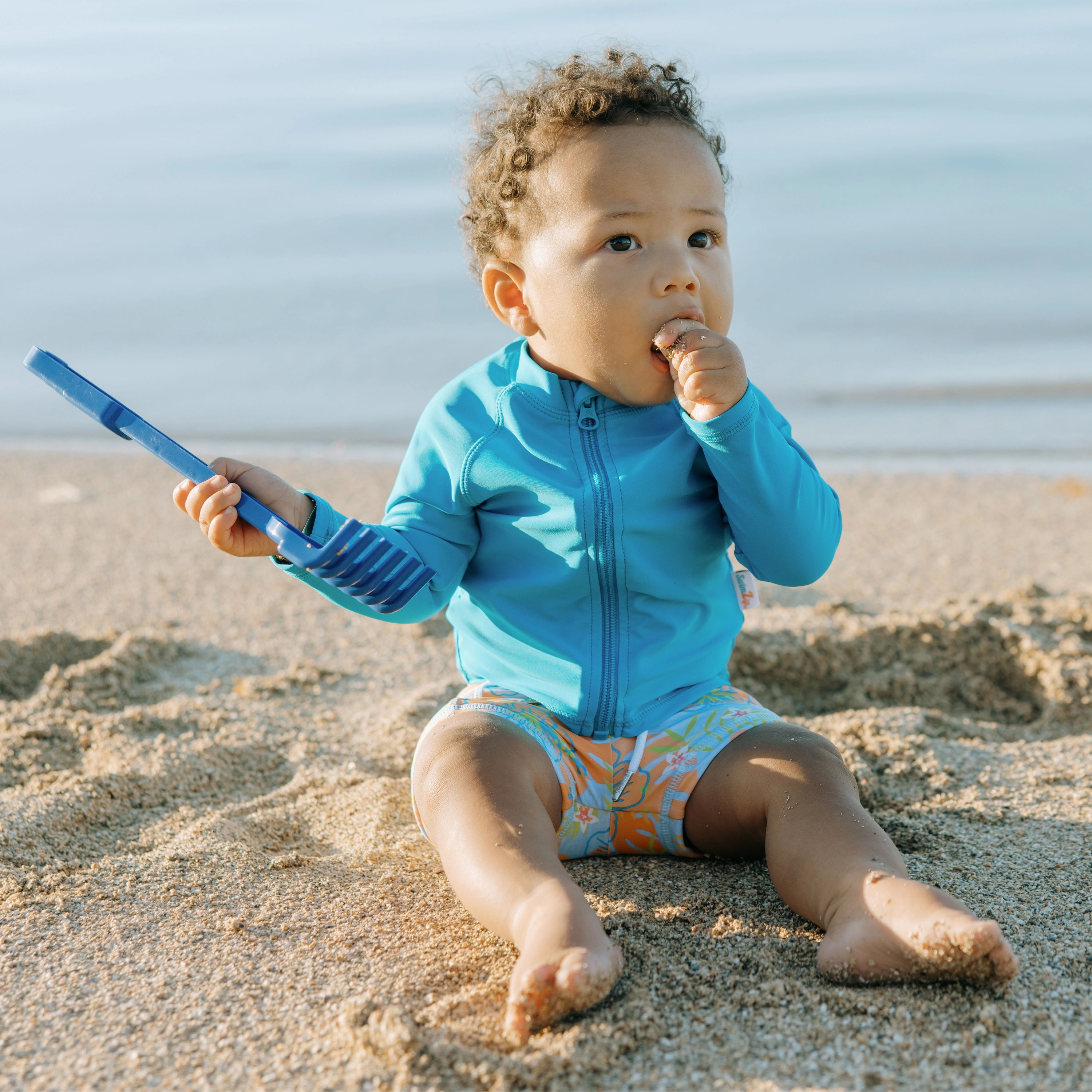 Kids Euro Swim Shorties | "Groovy"