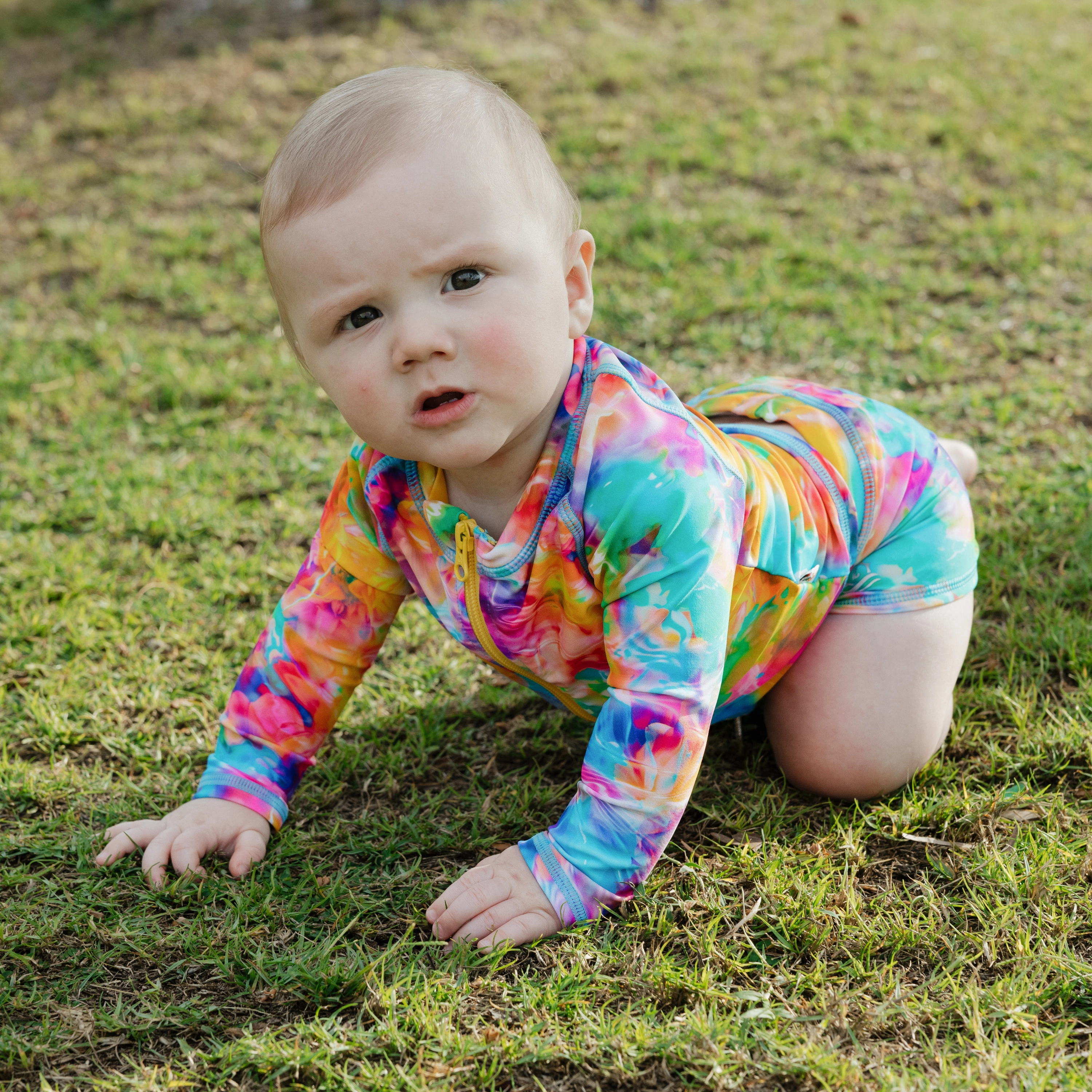 Kids Euro Swim Shorties | "Impressions"