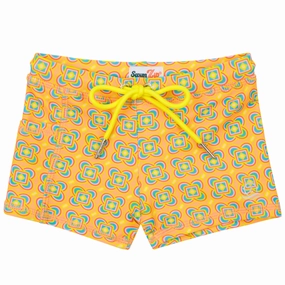 Kids Euro Swim Shorties | "Kaleidoscope"