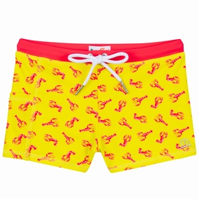 Kids Euro Swim Shorties | "Lobster"
