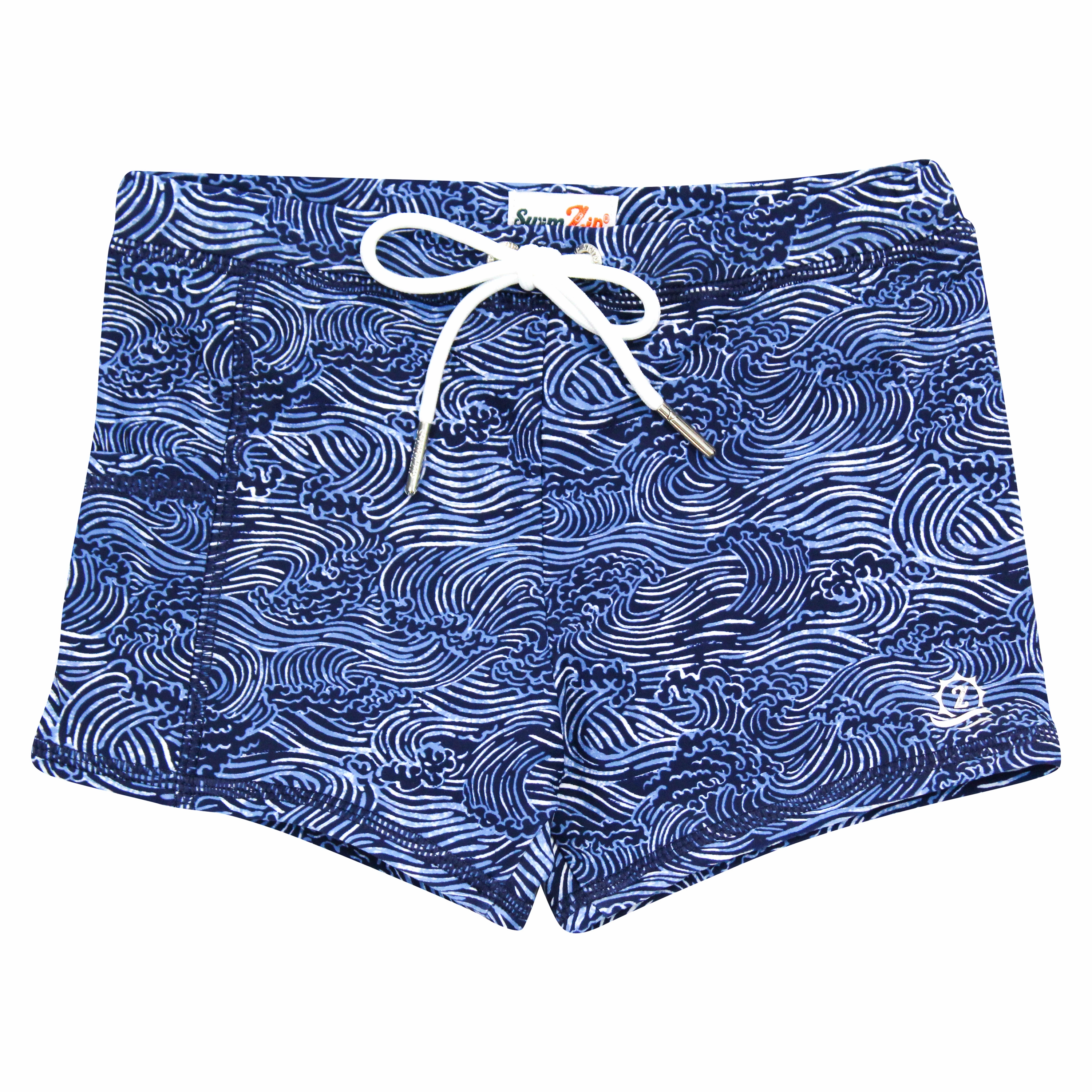 Kids Euro Swim Shorties | "Ocean Breeze"