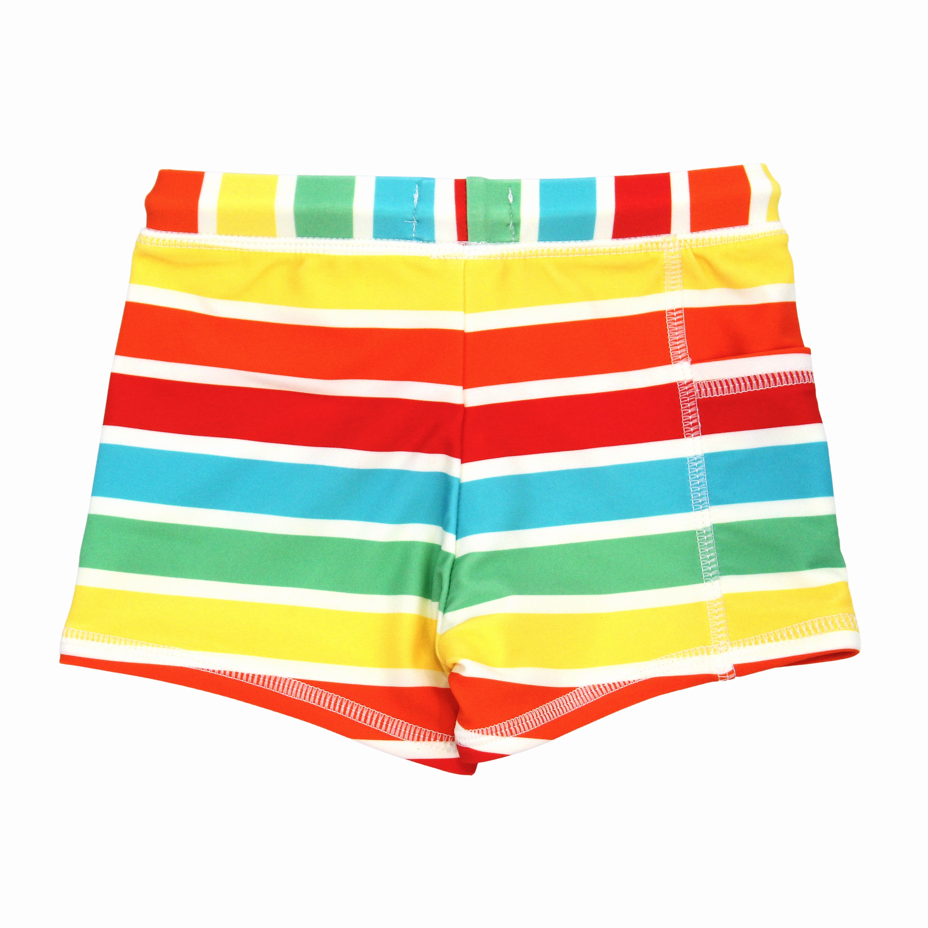 Kids Euro Swim Shorties | "Rainbow"