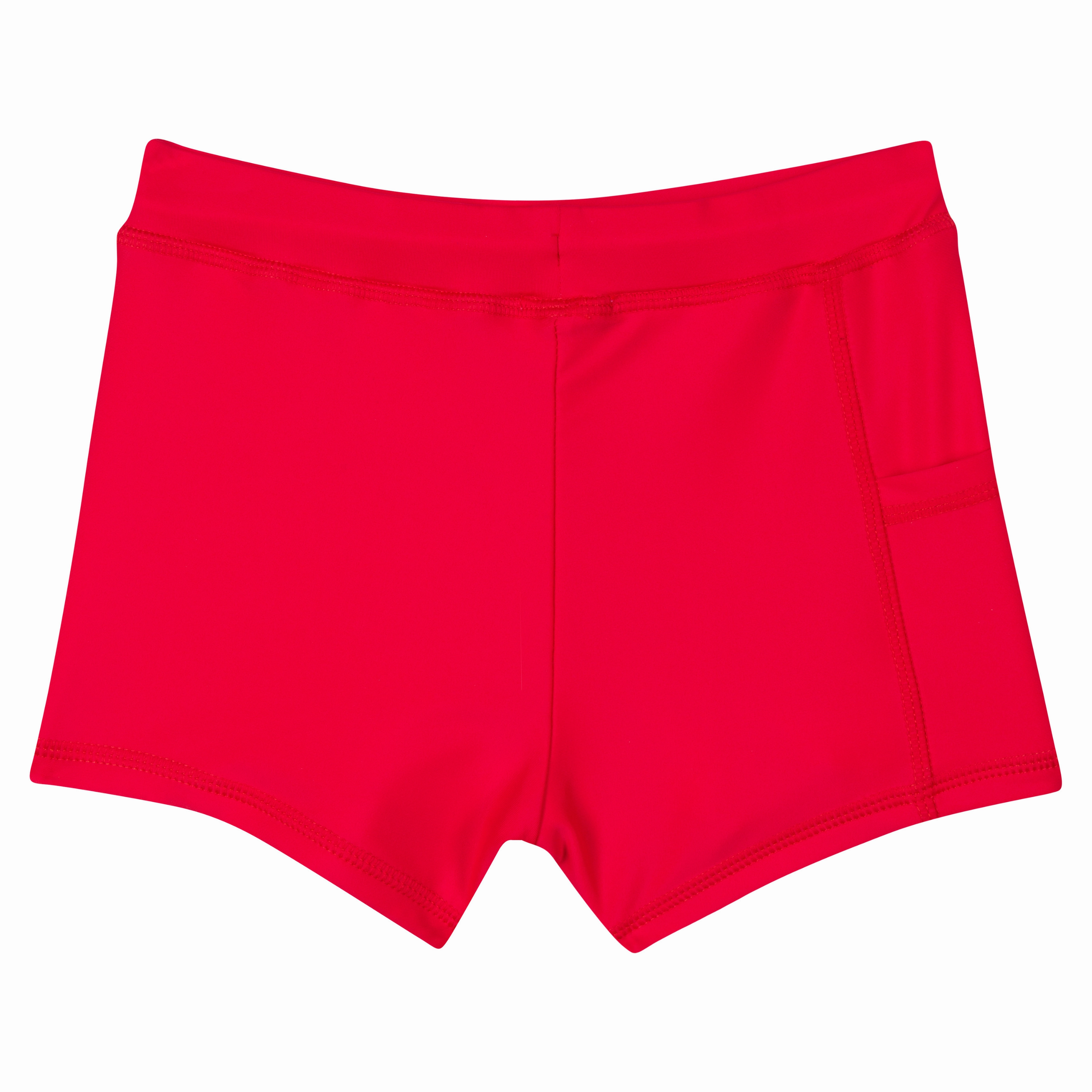 Kids Euro Swim Shorties | "Red"
