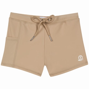 Kids Euro Swim Shorties | "Sandy Beach"
