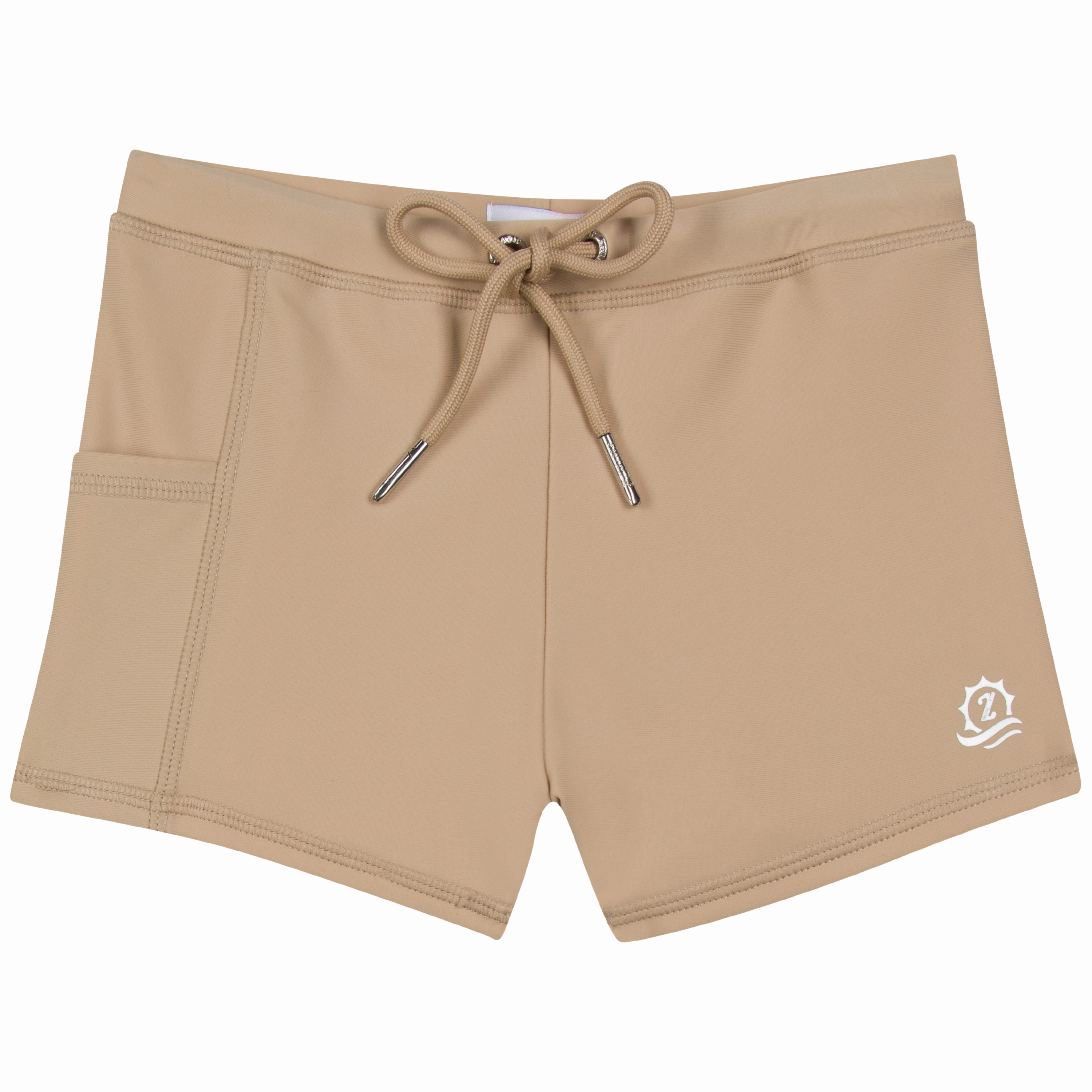 Kids Euro Swim Shorties | "Sandy Beach"