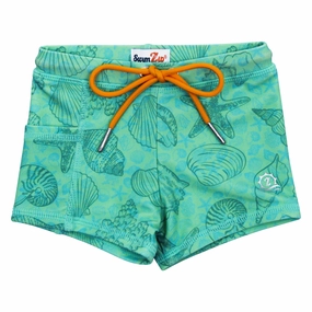 Kids Euro Swim Shorties | "Seashell"